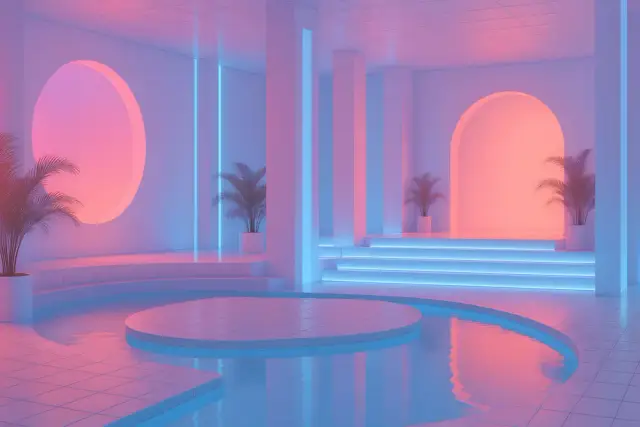 glow pool