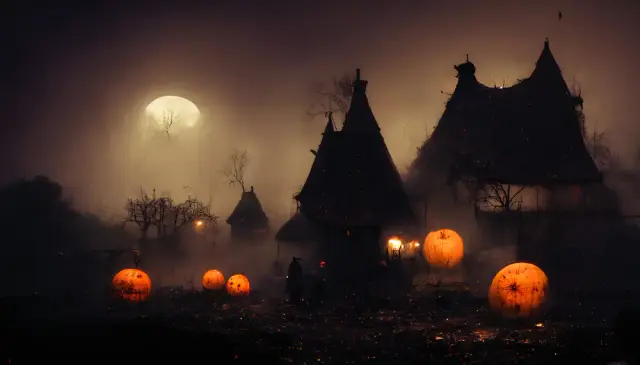 All Hallow's Eve background